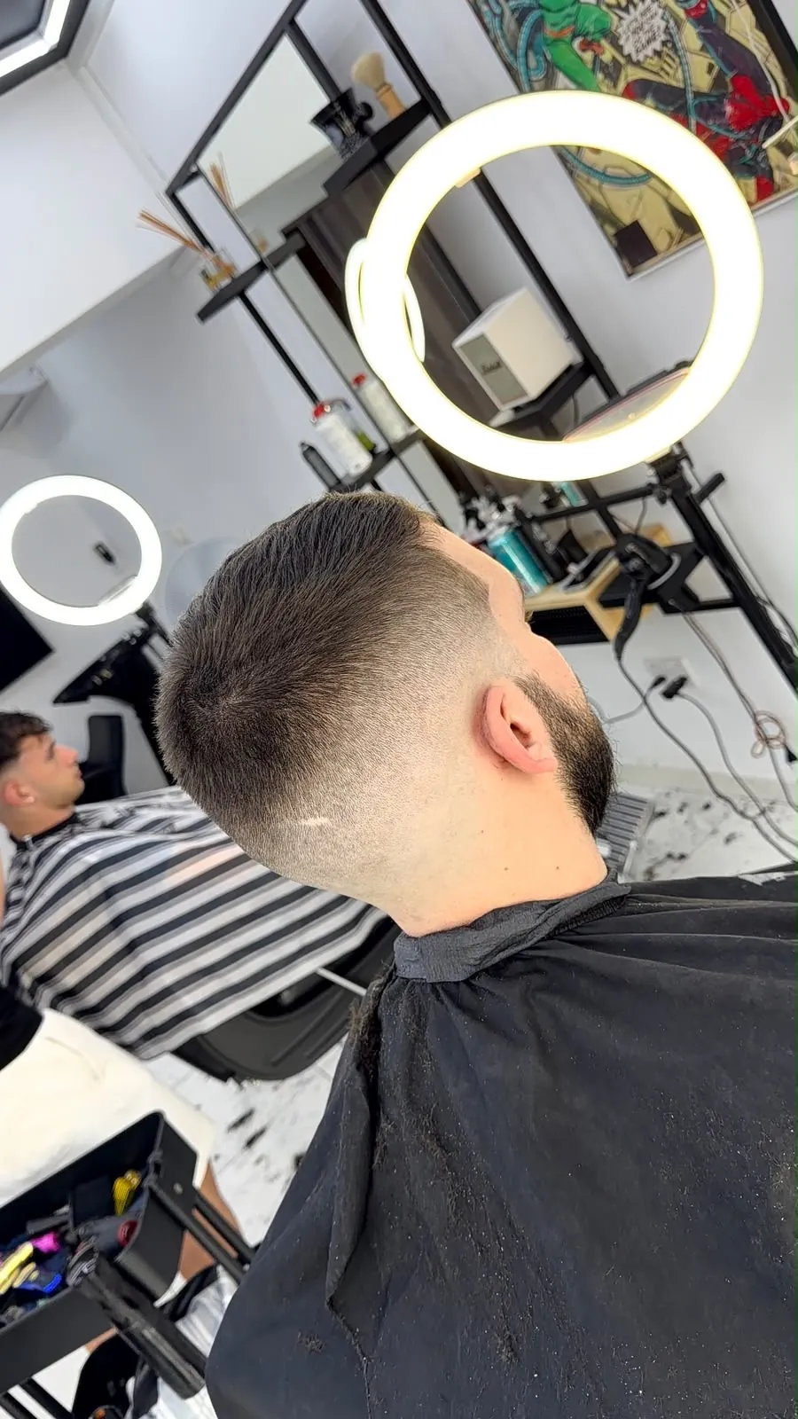 Haircut by Beppe, in colour