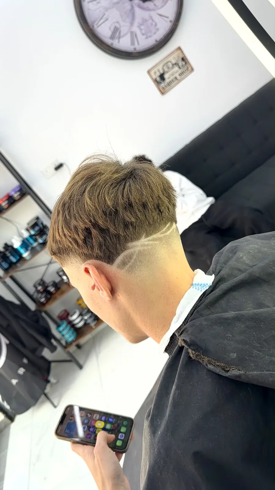 Haircut by Beppe, in colour