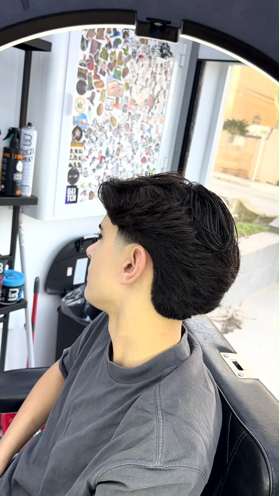 Haircut by Beppe, in colour